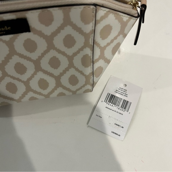 NWT Kate Spade Small Eady Makeup Cosmetic Travel Bag - Picture 7 of 7